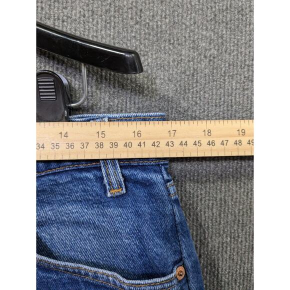 Vtg Levis 505 Jeans Mens 36x32 Orange Tab Regular Fit Straight Leg Denim 90s - Picture 5 of 12